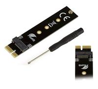 KALEA-INFORMATIQUE Adaptateur Carte contrôleur compacte PCIe x1 pour SSD M.2 Type M2 NGFF PCIe NVMe ou AHCI