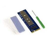 Adaptateur carte contrôleur compacte verticale PCIe x4 pour SSD M.2 type M2 NGFF PCIe NVMe ou AHCI