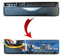 KALEA-INFORMATIQUE Adaptateur Convertisseur IDE 3.5 40 Broches vers SATA 3.5 15+7 Broches pour Disque Dur ou CD/DVD