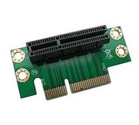 KALEA-INFORMATIQUE Riser PCIe x4 90° Montage Horizontal | Équerre PCIe x4 à 90 degrés pour montage horizontal