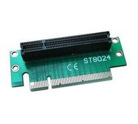 KALEA-INFORMATIQUE Adaptateur équerre Type Riser à 90° pour Fente PCIe x8 pour Monter à l'horizontale Une Carte PCI Express x1 x2 x4 x8