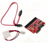 KALEA-INFORMATIQUE Adaptateur IDE SATA réversible pour Disques durs et Lecteurs, Bidirectionnel, conversion d'un standard vers l'autre dans les deux sens.
