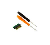 KALEA-INFORMATIQUE Adaptateur M2 pour remplacer Le SSD d'origine d'un Portable Mac 2013 2014 2015 2016 2017 2018 2019 2020 en 12+16 Points par Un SSD M.2 NGFF PCIe M Key, avec Outils