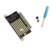 KALEA-INFORMATIQUE Adaptateur M2 NVMe M Key pour remplacer Le SSD 22+34 Points d'un MACBOOK Pro A1708 de 2016 ou 2017