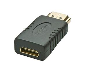 KALEA-INFORMATIQUE Adaptateur Mini HDMI Type C Femelle vers HDMI Mâle Type A