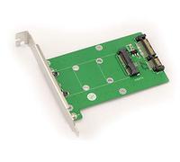 KALEA-INFORMATIQUE Adaptateur mSATA vers SATA avec équerre de Fixation, pour Monter Un SSD mSATA sur Un Port pour Disque Dur SATA