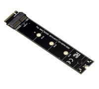 KALEA-INFORMATIQUE Adaptateur Plat Compatible pour SSD Mac 12+16 Broches 2013 et Plus récents vers Port pour SSD M2 M Key