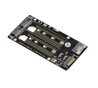 KALEA-INFORMATIQUE Adaptateur pour 2 SSD M2 PCIe NVMe M Key vers SFF8654 pour monter deux SSD M2 en lieu et place de SSD U2