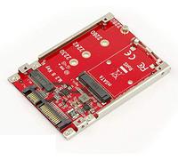 KALEA-INFORMATIQUE Adaptateur pour SSD M2 NGFF SATA B ou B+M Key et/ou SSD mSATA vers SATA, avec Chassis