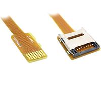 KALEA-INFORMATIQUE Adaptateur Riser microSD Longueur 16cm avec Dispositif de Verrouillage de la Carte Micro SD