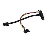 KALEA-INFORMATIQUE Adaptateur riser PCIe Gen 3.0 4x vers port M2 E A Key. Longueur de la nappe 20cm