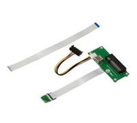 KALEA-INFORMATIQUE Adaptateur Riser PCIe x8 vers M2 E A Key avec nappe blindée 15cm ou 25cm