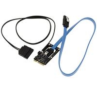 KALEA-INFORMATIQUE Adaptateur SATA vers mSATA avec alimentation | Adaptateur permettant de connecter un SSD mSATA sur une interface SATA avec alimentation dédiée.