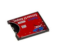 KALEA-INFORMATIQUE Adaptateur SDXC SDHC SD 3.0 vers Compact Flash CF I ou II Compatible Nikon Canon
