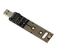 KALEA-INFORMATIQUE Adaptateur Type clé USB 3.1 10G pour SSD M.2 M2 NGFF NVMe B+M ou M Key avec Chipset JMicron JMS583