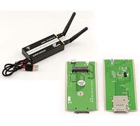 KALEA-INFORMATIQUE Adaptateur USB M.2 WWAN LTE avec Lecteur SIM | Adaptateur USB pour module M.2 WWAN LTE avec emplacement SIM, compatible réseaux 3G et 4G.
