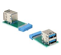 KALEA-INFORMATIQUE Adaptateur USB3 19 Points vers 2 Ports USB 3.0 Type A