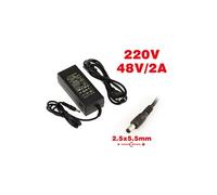 KALEA-INFORMATIQUE Alimentation AC DC - 220V vers 48V 2A Embout 2.5x5.5mm Embout 2.5x5.5mm