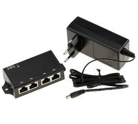 KALEA-INFORMATIQUE Alimentation Injecteur Power Over Ethernet 2 Ports 30W Compatible PoE IEEE802.3af et PoE+ IEEE802.3at fourni avec Une Alimentation 52V 1.25A