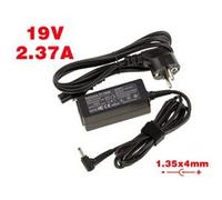 KALEA-INFORMATIQUE Alimentation pour PC Portable 19V 2.37A embout 1.35x4mm. Similaire à Asus UX21 UX31 UX31E UX31K EXA1209CH EXA1209UH ADP-45BW G