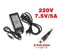 KALEA-INFORMATIQUE Alimentation Secteur 220V vers 7.5V DC 5A avec connecteur 2,5mm x 5,5mm (diamètres Interne/Externe)
