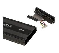 KALEA-INFORMATIQUE Boitier Aluminium Pour Disque Dur IDE 3.5"""" 40 pin Liaison USB 2.0 - NOIR ou GRIS