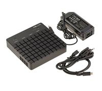 KALEA-INFORMATIQUE Boitier Aluminium USB4 Thunderbolt 40G pour 4 SSD M2 NGFF NVMe avec Fonction clonage Hors Ligne. avec Ventilation forcée et Alimentation Externe