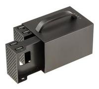 Boitier Baie USB 3.2 Gen 2 10G pour 4 disques durs SATA. Alimentation 75W, capacité 64TB. Possibilité de RAID Logiciel 0 1 5