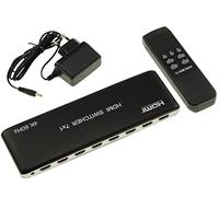 KALEA-INFORMATIQUE Boitier de répartition vidéo alimenté HDMI 2.0b 4K 60Hz Type Switch 7 vers 1 pour aiguiller 7 entrées vers 1 Sortie. avec télécommande