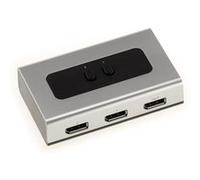 KALEA-INFORMATIQUE Boitier de répartition vidéo Displayport type switch pour aiguiller 2 entrées vers 1 sortie. Support DPCP et HDCP, résolution 2560x1600 G