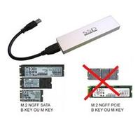 KALEA-INFORMATIQUE Boitier M2 vers USB3 pour SSD M.2 NGFF de Type SATA B Key
