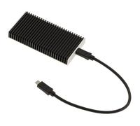 KALEA-INFORMATIQUE Boîtier USB4 / Thunderbolt 4 40G pour SSD M.2 NVMe - Aluminium, PCIe Gen4 x4, jusqu'à 8TB
