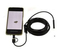 KALEA-INFORMATIQUE Caméra d'inspection Endoscope pour Mac PC et Smartphone capteur 7mm avec éclairage LED. Flexible étanche IP67 Longueur 5m