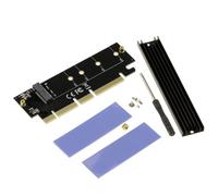KALEA-INFORMATIQUE Carte contrôleur Adaptateur PCIe x16 pour SSD M2 NVMe Support PCIe Gen 3.0 Gen 4.0 et Gen 5.0