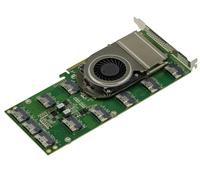 KALEA-INFORMATIQUE Carte contrôleur de Type Switch PCIe 4.0 avec 10 Ports SFF-8654 8i pour réplication de 5 Ports Gen4 en x16 pour GPU, Applications industrielles