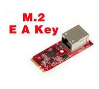 KALEA-INFORMATIQUE Carte contrôleur M2 (M.2 NGFF A Key ou E Key) 1 port réseau LAN GIGABIT ethernet RJ45 sur carte G
