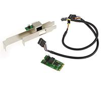 KALEA-INFORMATIQUE Carte contrôleur M2 (M.2 NGFF PCIe M Key ou B+M Key) 1 Port réseau LAN GIGABIT ethernet, avec équerres High et Low Profile