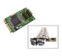 KALEA-INFORMATIQUE Carte contrôleur Mini PCI Express série 4 PORTS COM RS232 FICHES DB9 avec Chipset MOSCHIP MCS9904 G