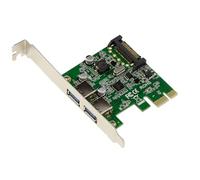 KALEA-INFORMATIQUE Carte contrôleur PCI Express 2 Ports USB 3.0 avec chipset NEC uPD720202. pour Port PCIe x1 ou Plus, USB3 5G
