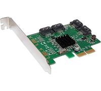 KALEA-INFORMATIQUE Carte contrôleur PCI Express PCIe vers 4 Ports SATA avec Chipset Marvell 88SE9230 - Raid 0 1 10