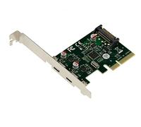 KALEA-INFORMATIQUE Carte contrôleur PCI Express PCIe vers USB 3.1 10GB 2 Ports externes Type C avec Chipset ASM1142