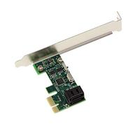 KALEA-INFORMATIQUE Carte contrôleur PCI Express PCIe x1 2 Ports pour disques durs SATA. Format Compact, avec Chipset ASM1061. High et Low Profile.