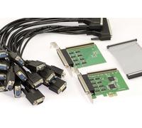 KALEA-INFORMATIQUE Carte contrôleur PCIe 16 Ports COM RS232 UART avec Chipset EXAR XR17V358