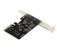 KALEA-INFORMATIQUE Carte contrôleur PCIe 3.0 x4 avec 5 Ports pour disques durs SATA 3.0 6G CHIPSET JMB585