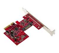 PCIE USB 3.1 - 10 GB - 2 ports sur equerre arrière - TYPE C - Chipset ASM1142
