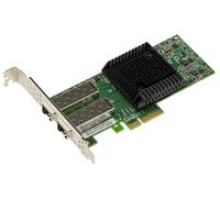 KALEA-INFORMATIQUE Carte Contrôleur PCIe x4 Réseau LAN 10G Fibre SFP+ 2 Ports avec Chipset MELLANOX ConnectX-4, Support RDMA, SR-IOV, PXE