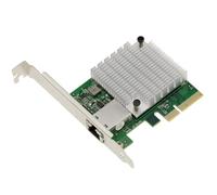 KALEA-INFORMATIQUE Carte contrôleur réseau PCIe 4.0 10 Gigabit ethernet 1 Port RJ45 10G avec chipset AQUANTIA AQC113C-B1. Low et High Profile