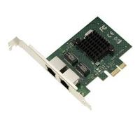 KALEA-INFORMATIQUE Carte contrôleur réseau PCIe x1 2 Ports RJ45 Dual LAN GIGABIT ethernet 10 100 1000Mb 1G Chipset BroadCom BCM5720, Low et High Profile