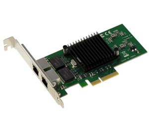 KALEA-INFORMATIQUE Carte contrôleur réseau PCIe x4 2 Ports Dual Gigabit Ethernet avec chipset Intel 82576