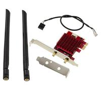 KALEA-INFORMATIQUE Carte contrôleur réseau sans Fil PCIe x1 WiFi 6 IEEE 802.11ax et Bluetooth 5.1 avec chipset Intel AX200 NGW